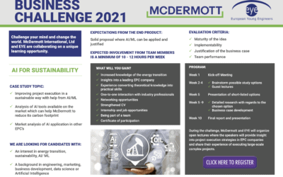 EYE-McDermott Business Challenge 2021